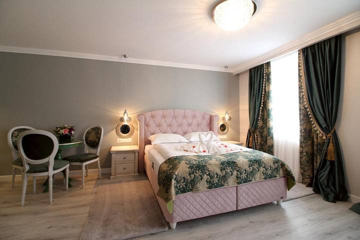 Apartament wakacyjny dla 2 osób, z widok i ogród w Sybin