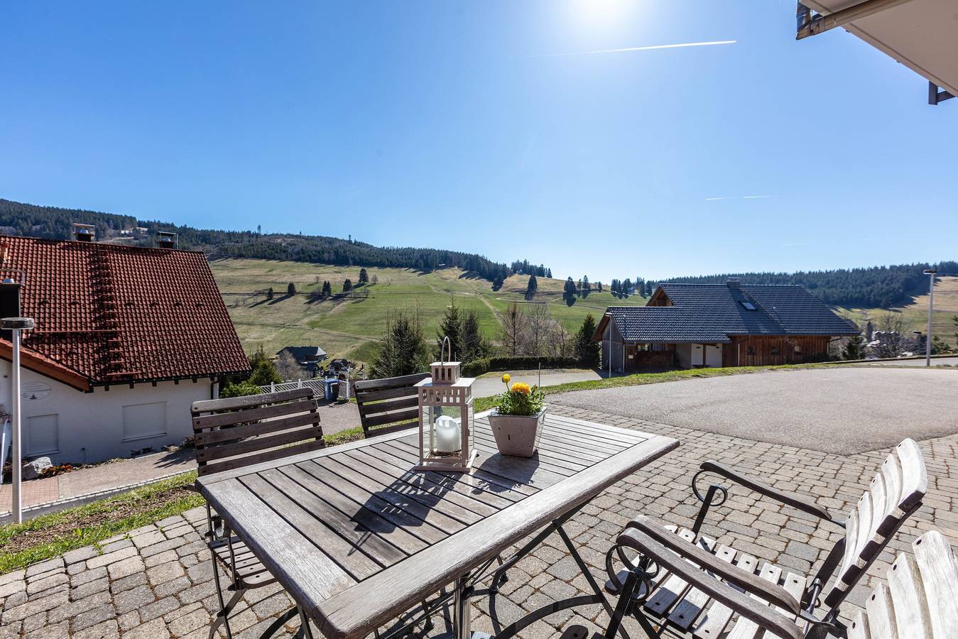 Ganze Wohnung, Ferienwohnung 'Bergahorn Typ C' mit Bergblick, privater Terrasse und Wi-Fi in Büreten, Todtnau