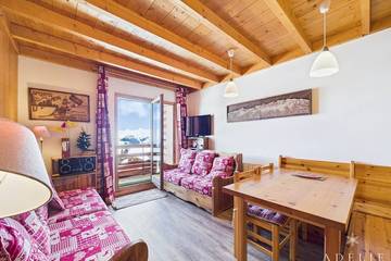 Gîte pour 6 personnes, avec balcon dans Station De La Rosiere