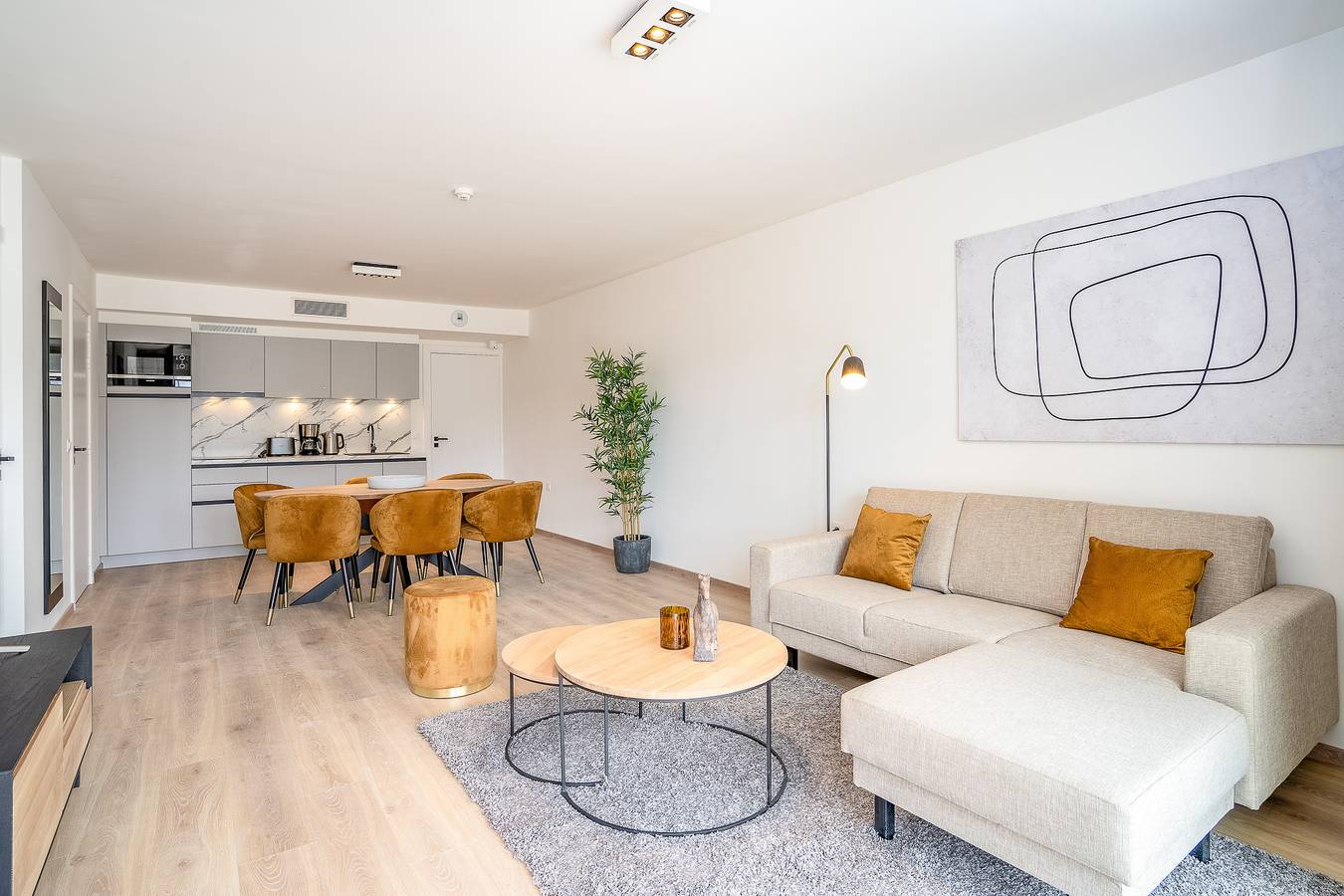 Evancy Trésors d'Opale — [Premium] Apartment with 3 rooms 1 with double beds, 1 with 2 single beds & 1 bunk beds in Sainte Cécile Plage, Camiers