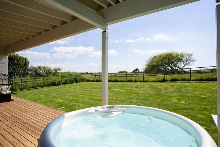 Lodge für 2 Personen mit Whirlpool in Devon