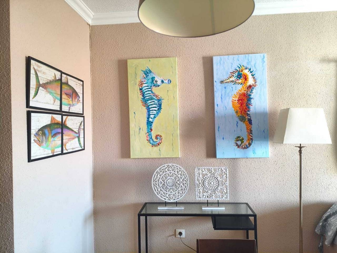 Apartamento entero, Apartamento 'Balcón Pueblo Andaluz' con vistas al mar, Wi-Fi y aire acondicionado in Torrox Costa, Torrox