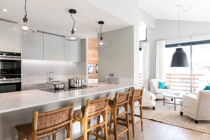 Gîte pour 9 personnes, avec vue sur le lac et jardin dans Mer de Glace - 4