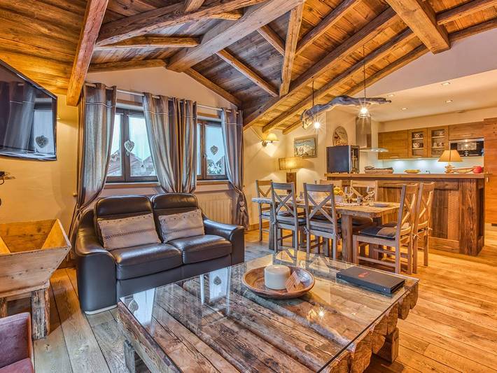 Apartamento entero, Apartamento encantador en el centro de Courchevel - 6 pers. in Courchevel 1850, Saint-Bon-Tarentaise