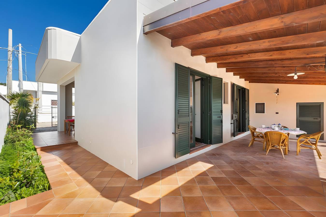 Villa 'Simona- Torre Lapillo' with Private Garden and Air Conditioning in Scala di Furno, Porto Cesareo