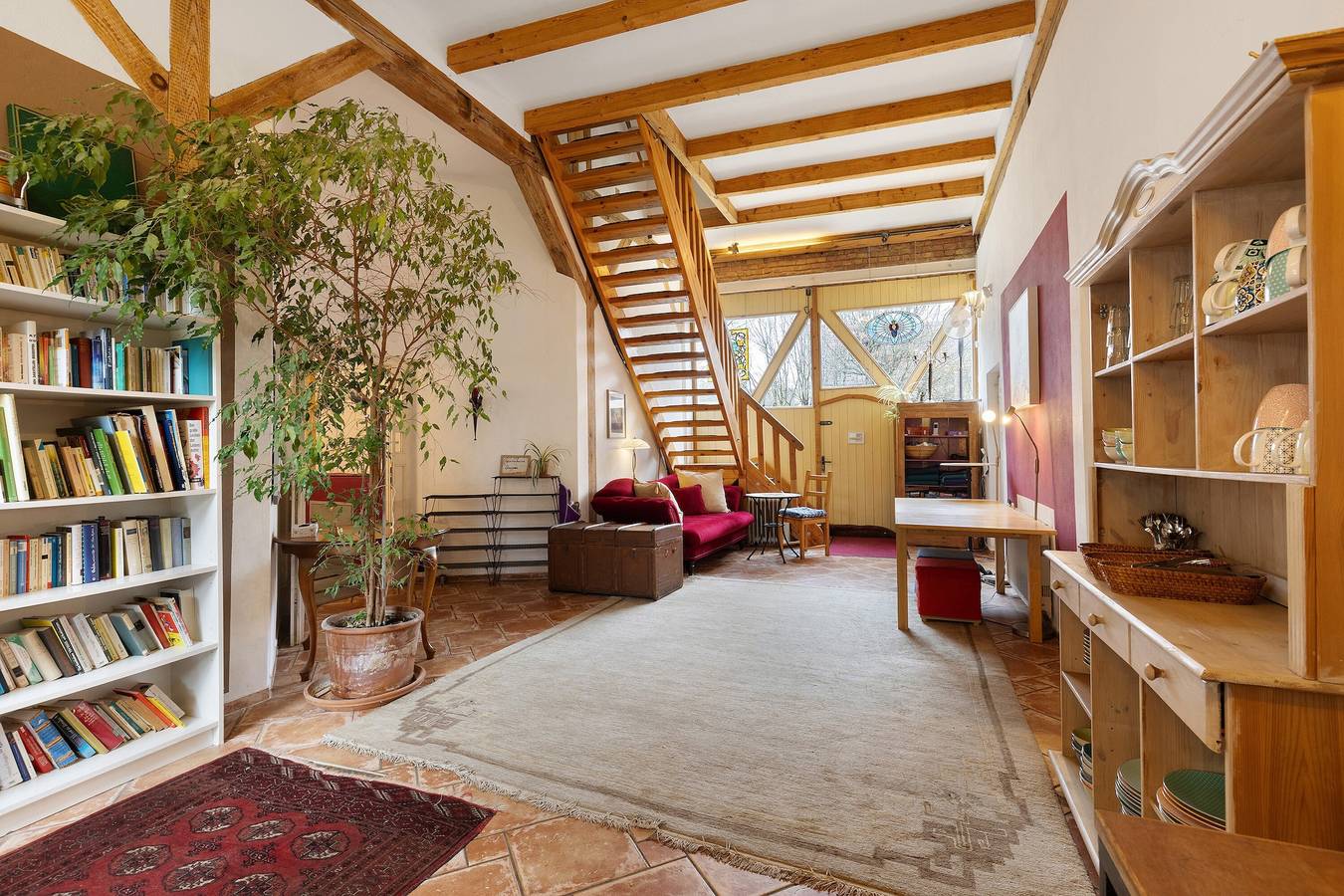 Finca 'Gottsdorf' mit privater Terrasse und Gemeinschaftsgarten in Nuthe-Urstromtal, Teltow-Fläming