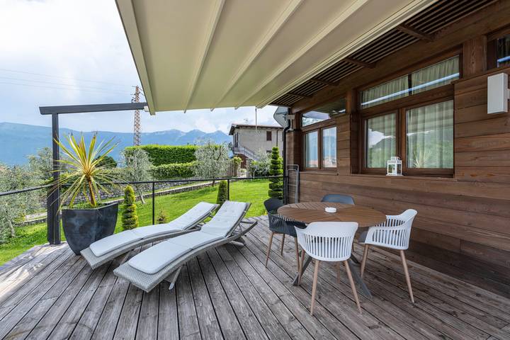 Ganzes Studio, Mit Panoramablick in den Hügeln – Apartment Georesort A2 in Tremosine, Gardasee-Berge