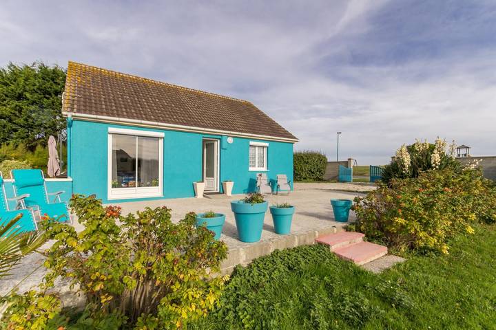 Gîte pour 5 personnes, avec jardin et terrasse, animaux acceptés dans Plages du débarquement