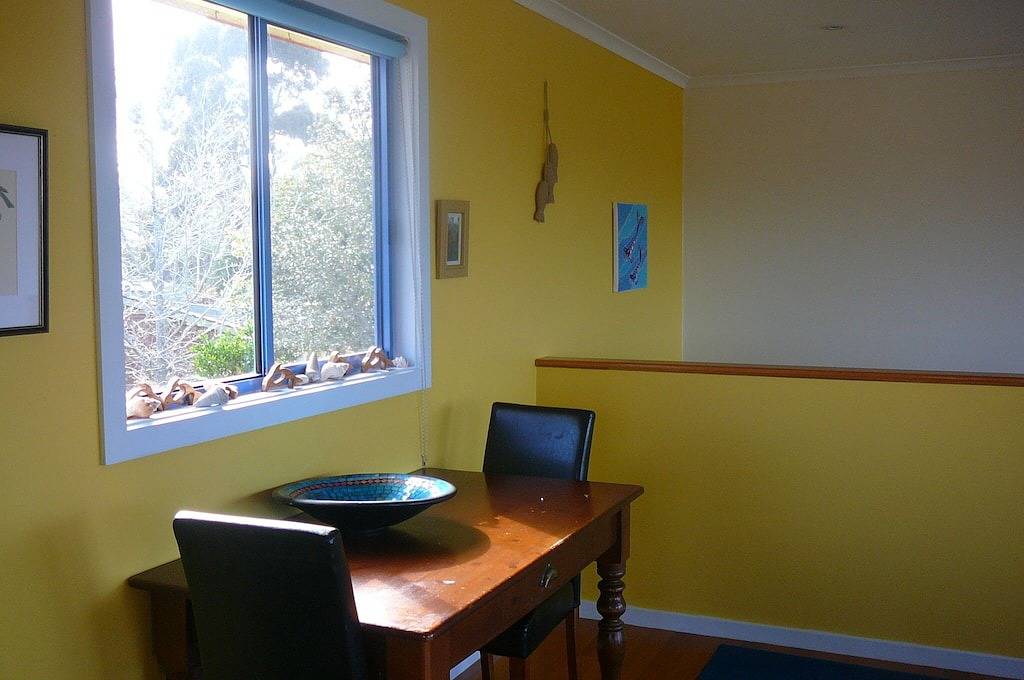  A two- story house with sweeping views of Bass Strait and  the North Arm.   in Lakes Entrance, East Gippsland Shire