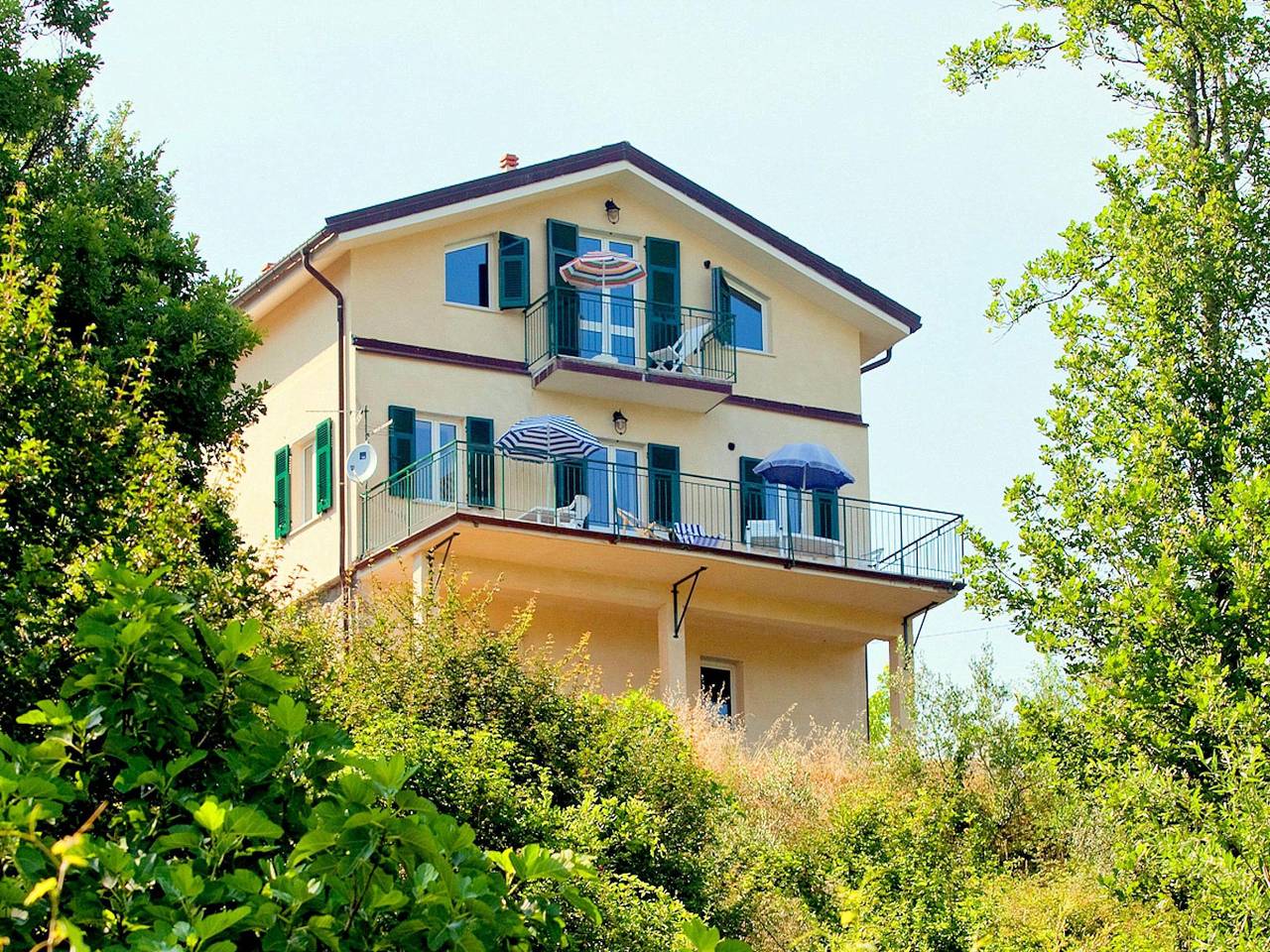 Hütte in Sesta Godano nahe Wald und Meer in Passo delle Piane, Sesta Godano