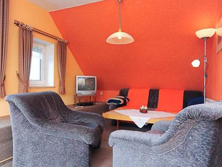 Ferienwohnung mit Meerblick für 4 Personen, mit Terrasse und Garten in Neuharlingersiel