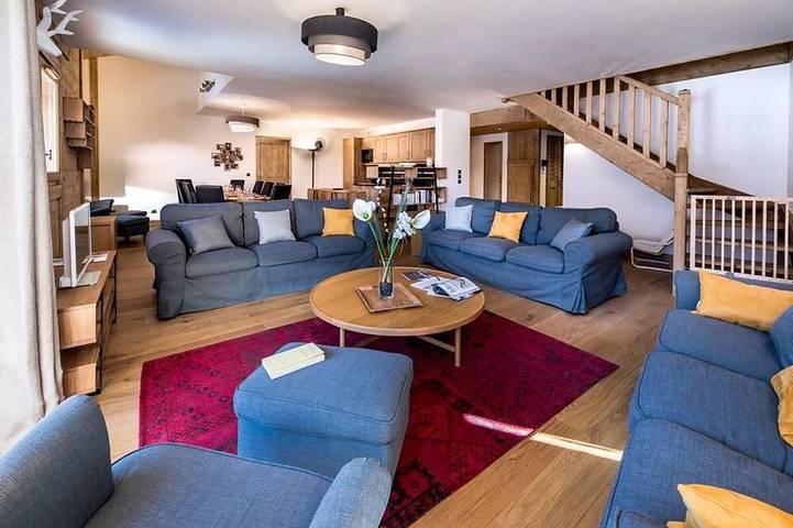 Location de vacances pour 12 personnes, avec balcon dans Valmorel
