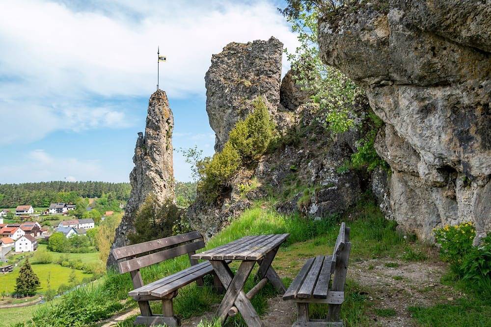 Ferienhaus Holunderweg an der Therme Obernsees mit Sauna - Ferienhaus in Mistelgau, Frankenalb