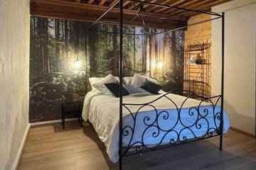 Gîte pour 12 personnes, avec jardin à Foncine-le-Bas