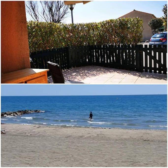 Gîte pour 4 personnes, avec vue et bassin pour enfant ainsi que jardin et piscine dans Plage des Aresquiers - 3