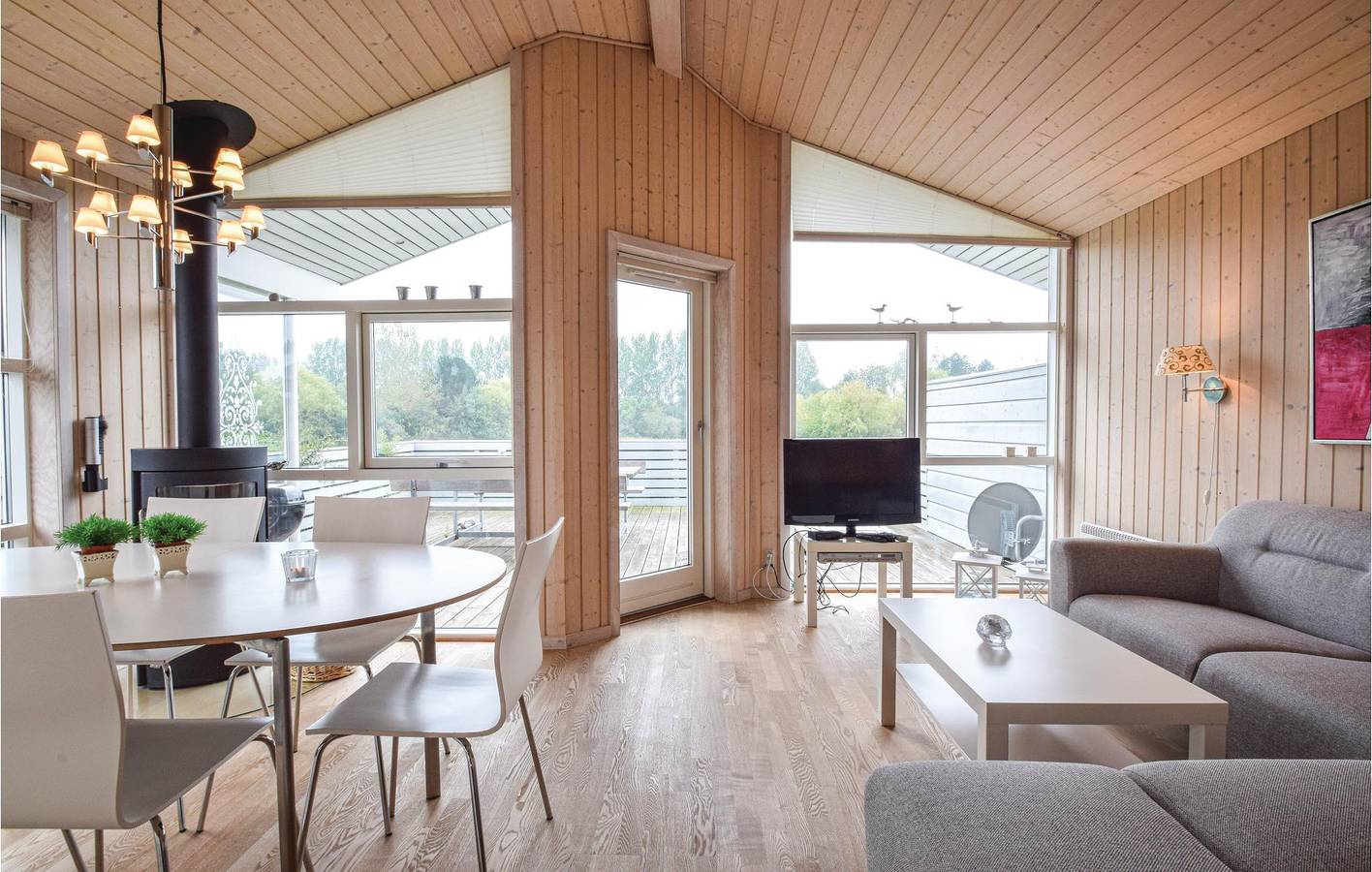 Ferienhaus für 6 Personen mit Terrasse in Dageløkke, Tranekær