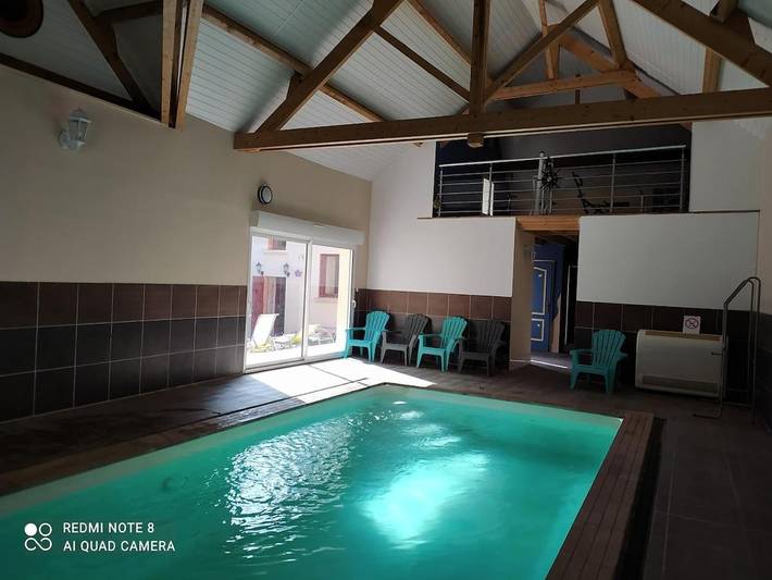 Maison de vacances pour 15 personnes, avec Terrasse ainsi que Jardin et Piscine
