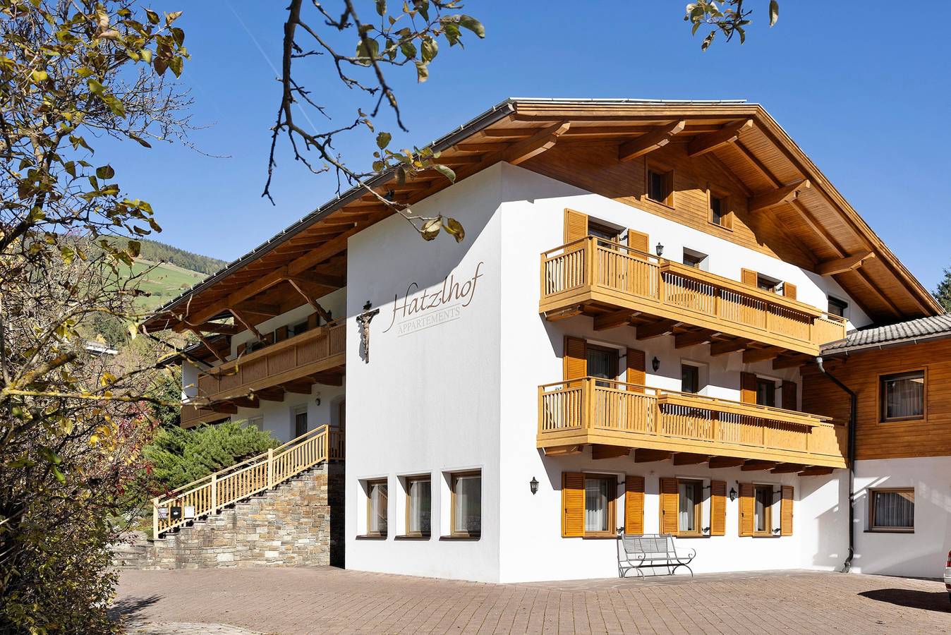 Appartement entier, Appartement 'Appartaments Hatzlhof Nr 1' avec vue sur la montagne, terrasse commune et Wi-Fi in Tschöfs - Ceves, Vipiteno