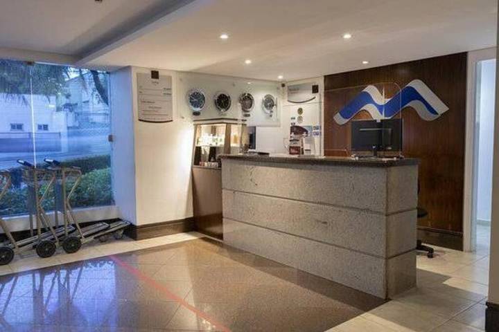 Casas e apartamentos de temporada para 4 pessoas, com piscina e sauna e ainda vista and balcão em Manaus