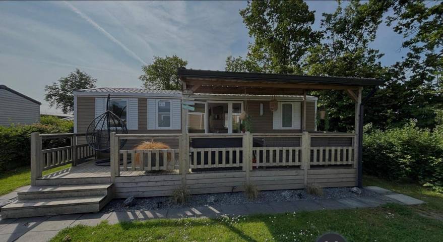 Hütte für 6 Personen, mit Terrasse und Garten, mit Haustier in Renesse