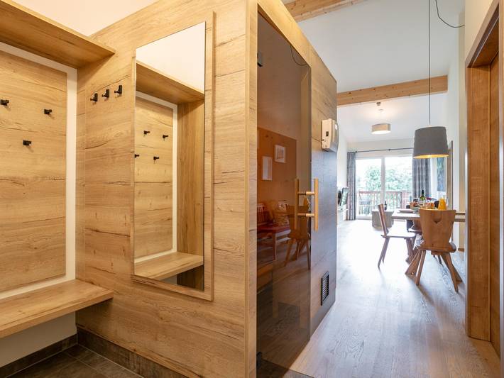 Ganze Wohnung, Wohnung mit Sauna und Süd-West-Balkon in Haus, Schladming-Dachstein