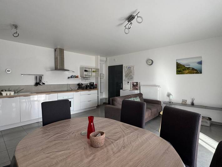 Appartement de vacances pour 2 personnes, avec Balcon ainsi que Jardin et Vue sur le lac