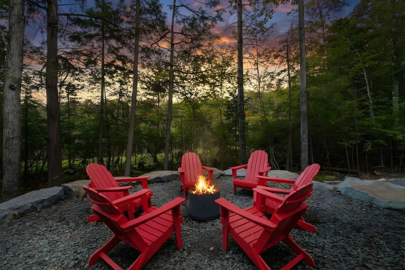 Luxe Lakefront 10min2Jfbb w Beach Gameroom Firepit in Blakeslee, Monroe County (PA)