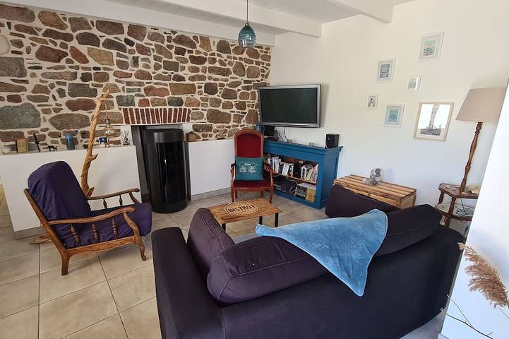Maison de vacances pour 2 personnes, avec jardin à Pleubian