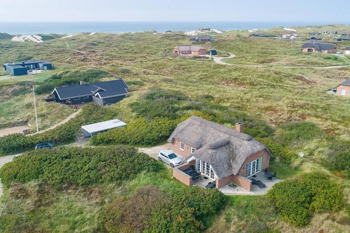 Huisje aan zee voor 6 personen, met sauna in Denemarken