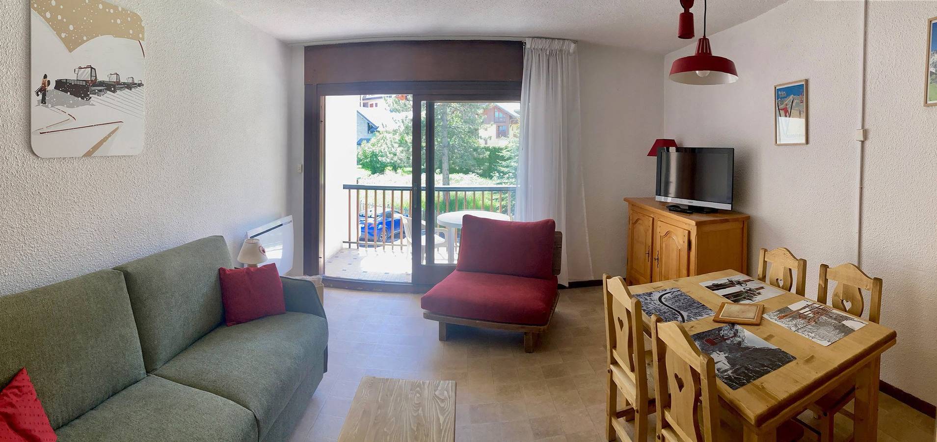 Gehele studio, Studio voor 4 personen met balkon/terras in Valloire, Saint-Jean-de-Maurienne regio