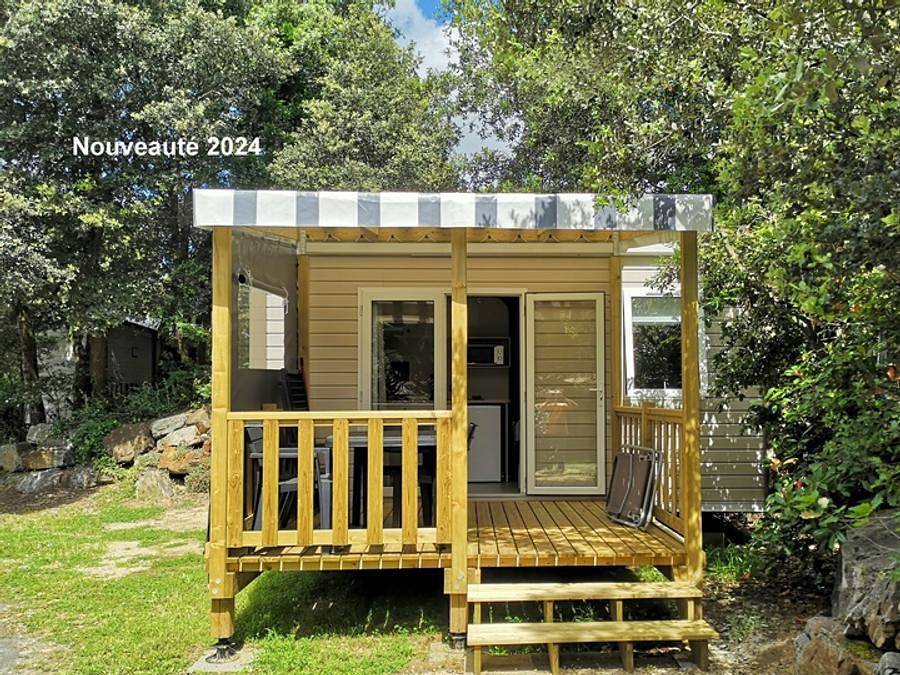 Camping La Frétille - Mobilhome 3 personnes - Mobil-home Cahita 2/3 pers in Longeville-sur-Mer, Vendée