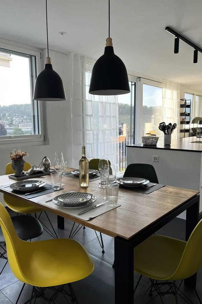 Gîte pour 4 personnes, avec Balcon à Spiez - 4