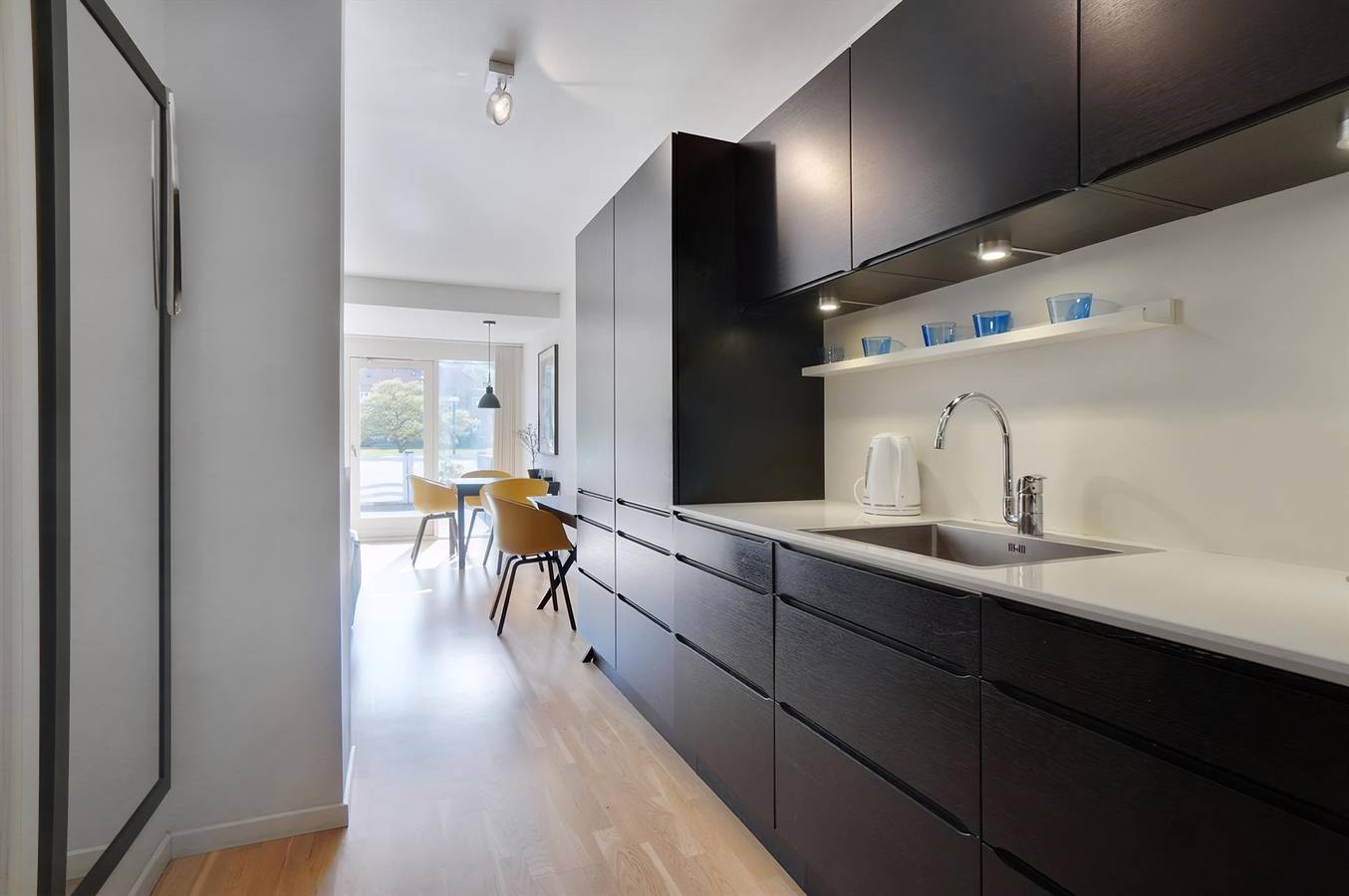 Hel lägenhet, Lägenhet för 2 Personer med terass in Helsingör, Hovedstaden