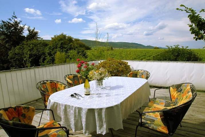 Ferienwohnung für 3 Personen, mit Balkon und Terrasse sowie Ausblick in Rhodt unter Rietburg - 2