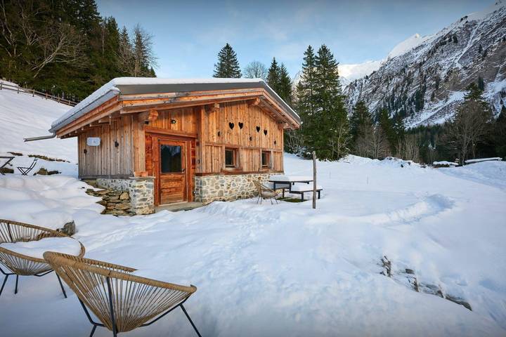 Chalet pour 4 personnes, avec jardin, adapté aux familles à Saint-Gervais-les-Bains