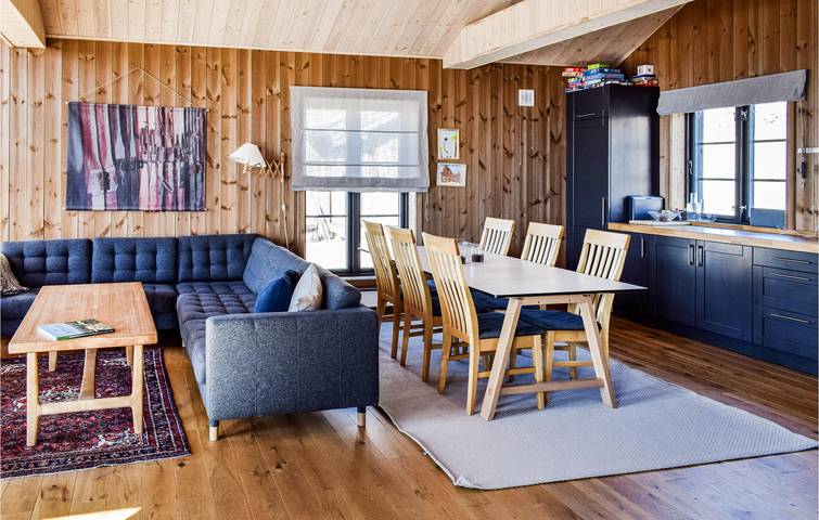 Ferienhaus für 9 Personen mit Terrasse in Hafjell, Øyer