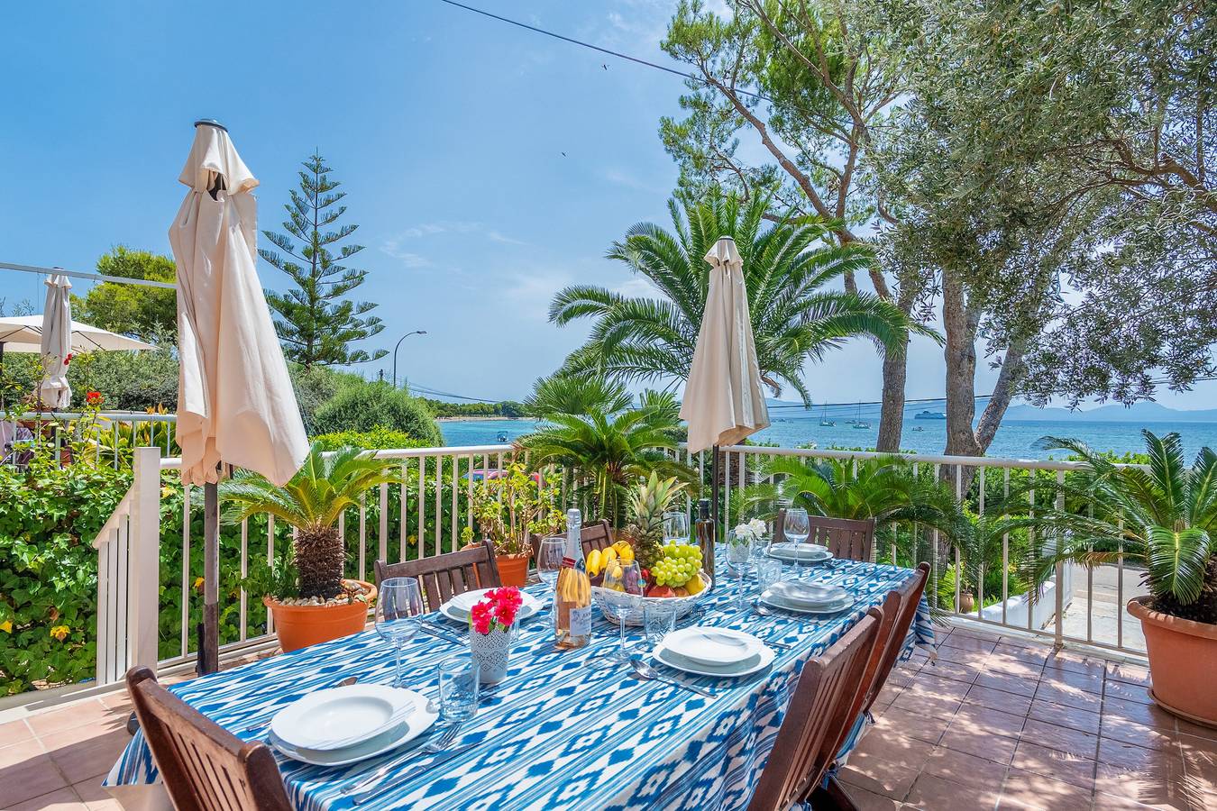 Bell Punt Casa 10 metros del mar para 6 en Alcudia in Alcanada, Alcúdia