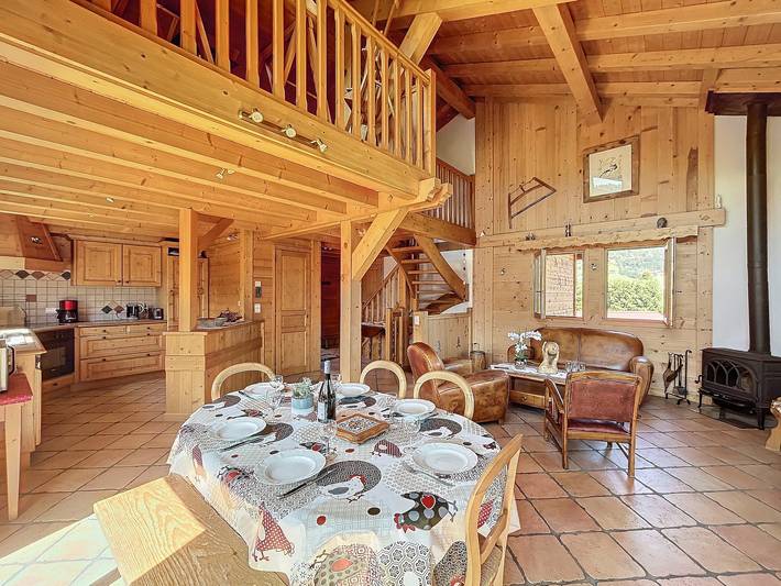 Gîte pour 7 personnes, avec terrasse et jardin à Sallanches - 4