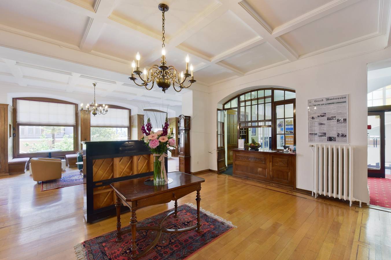 J5 Hotels Helvétie Montreux - Single room, shower/wc in Montreux, Lake Geneva