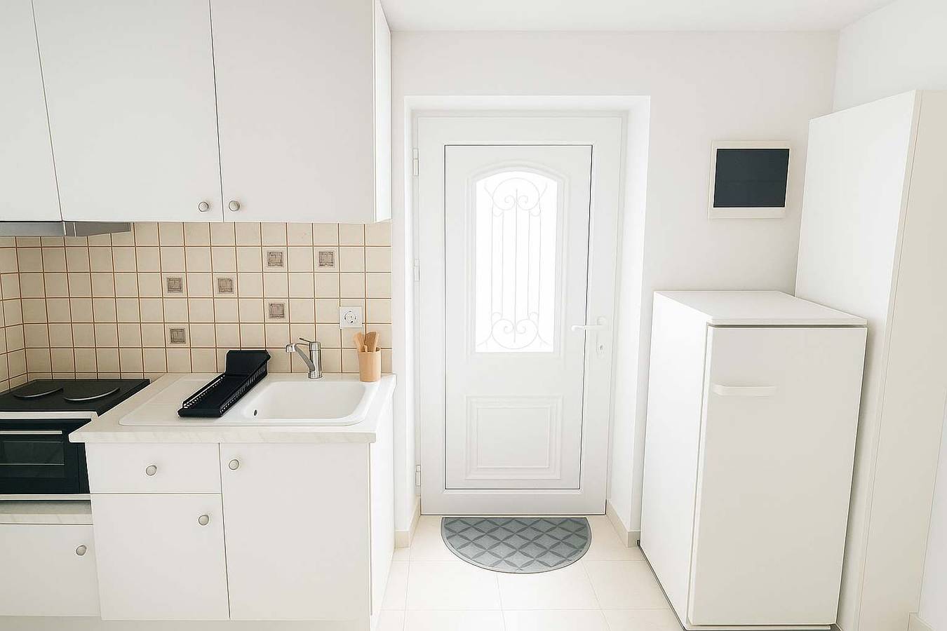 Ganze Wohnung, Ferienwohnung für 3 Personen mit Balkon/Terrasse in Paros