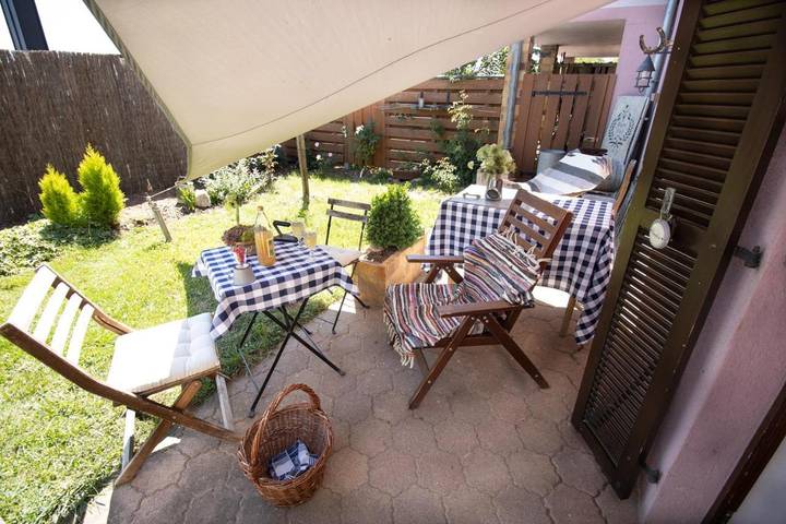 Maison d’hôte pour 3 personnes, avec vue et jardin, adapté aux familles à Morschwiller