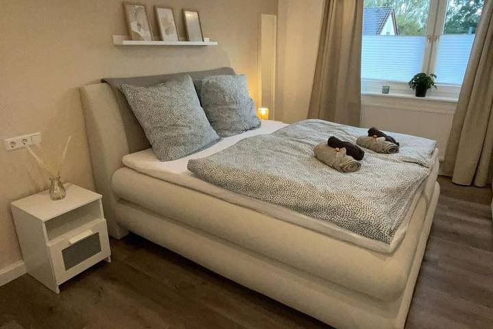 Ferienwohnung für 5 Personen, mit Balkon und Garten in Fuldatal