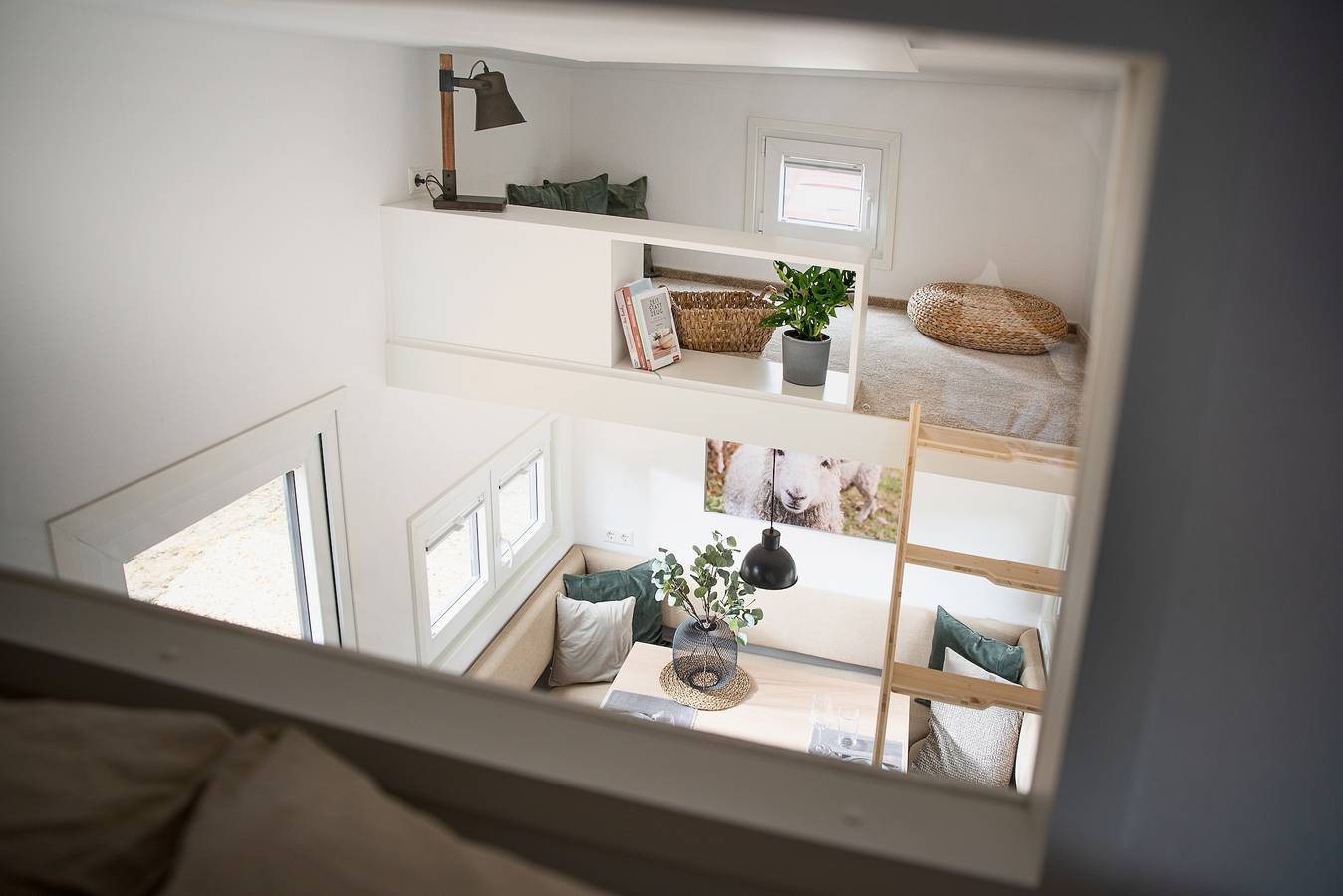 Holiday Home 'Tiny House Zeit Käpsele' with Private Terrace, Wi-Fi and Air Conditioning in Laichingen, Alb-Donau-Kreis