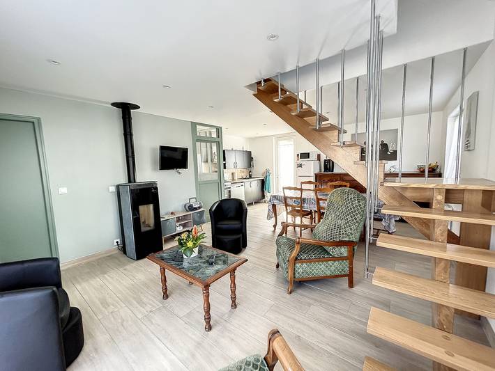 Location de vacances pour 6 personnes, avec Jardin à Jullouville