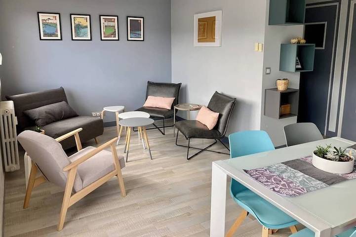 Appartement entier, Beautiful modern 7th floor apartment with panoramic views in Chambéry, Région de Chambéry