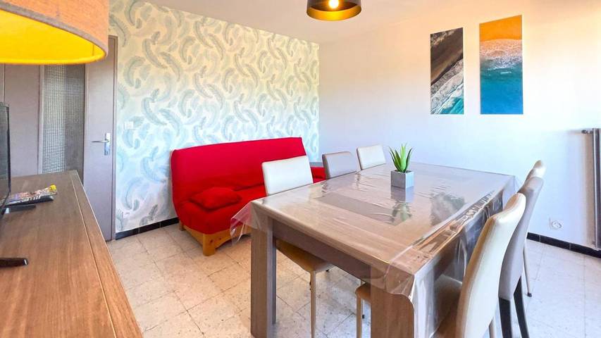 Gîte pour 6 personnes, avec balcon et vue dans Plage des Elmes - 4