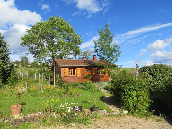 Gîte pour 5 personnes, avec Terrasse ainsi que Jardin et Vue à Saint-Laurent-d'Oingt