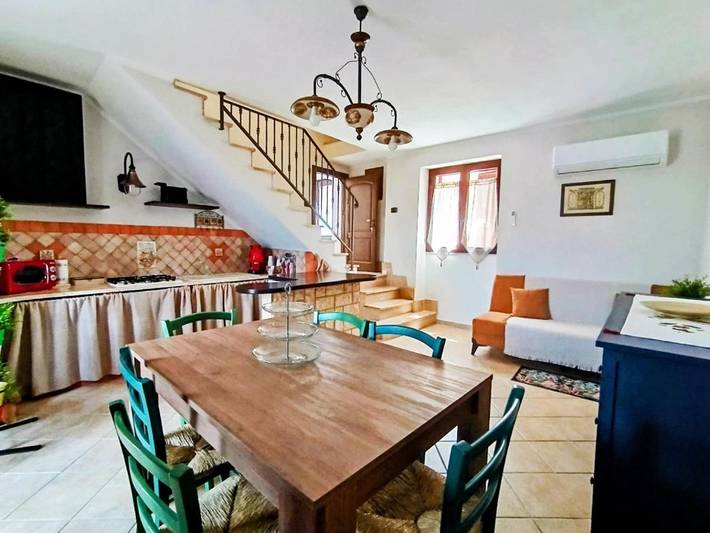 Ferienhaus für 5 Personen, mit Balkon und Ausblick