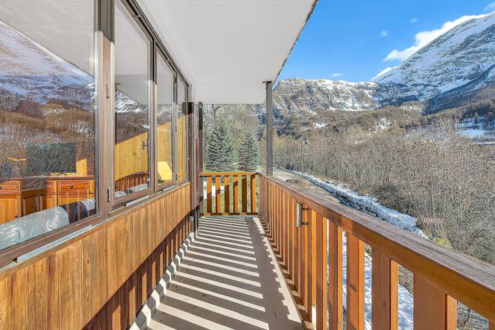 Ganze Wohnung, Appartement „Orciéres Village“ mit Bergblick und Balkon in Orcières, Nationalpark Écrins