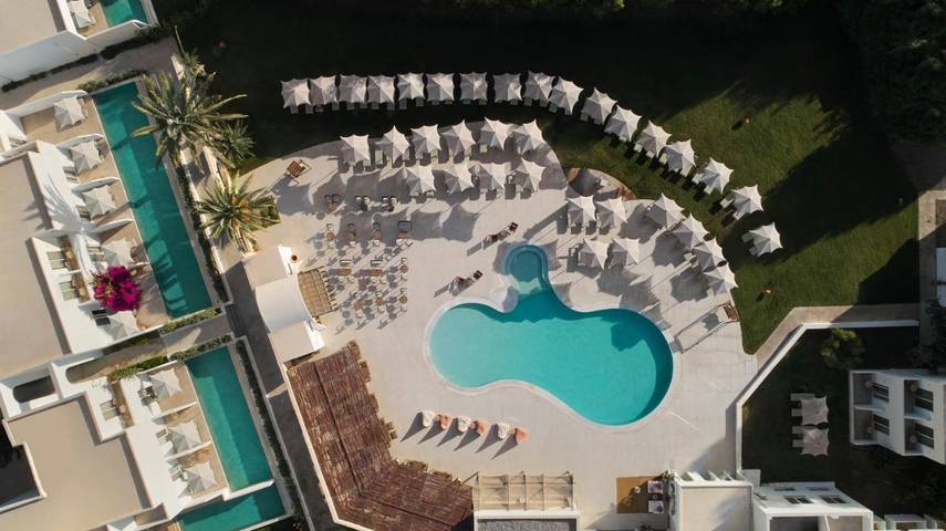 Hôtel pour 2 personnes, avec jardin et piscine